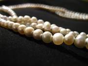 Lovely grey pearl necklace